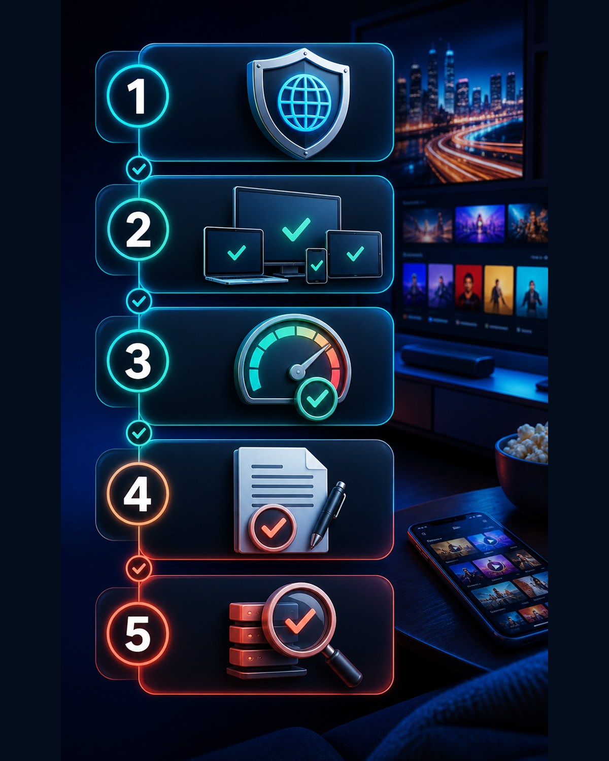 Five IPTV reseller and provider verification checks for 2026